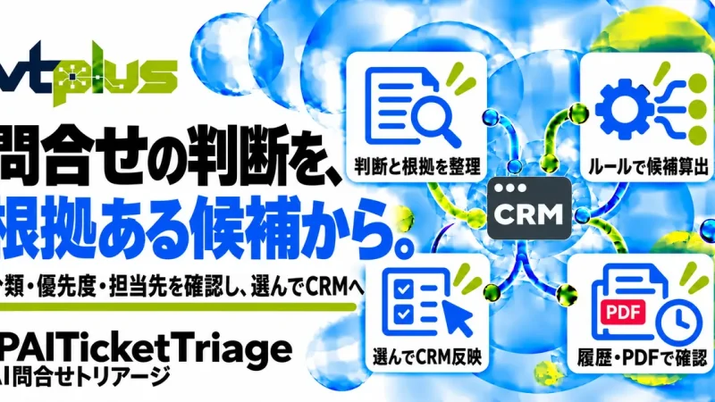 AI問合せトリアージ｜分類・優先度・担当先の判断と確認反映を支援