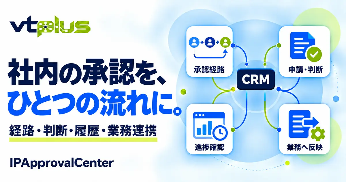 申請・承認・履歴をまとめる｜IPApprovalCenter
