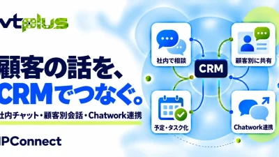 社内チャット・顧客別の情報共有｜IPConnect