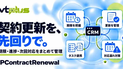 契約・保守更新管理｜IPContractRenewal