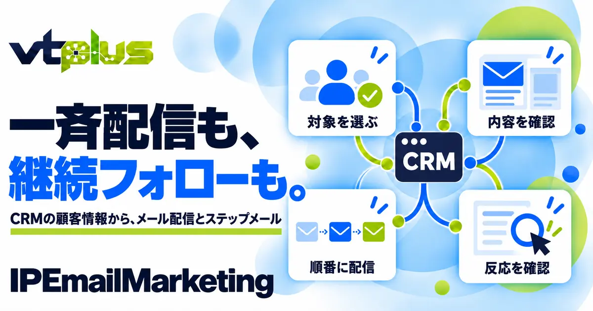 メール配信・ステップメール｜IPEmailMarketing