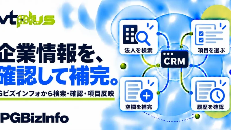 Gビズインフォ連携・企業情報の登録支援｜IPGBizInfo