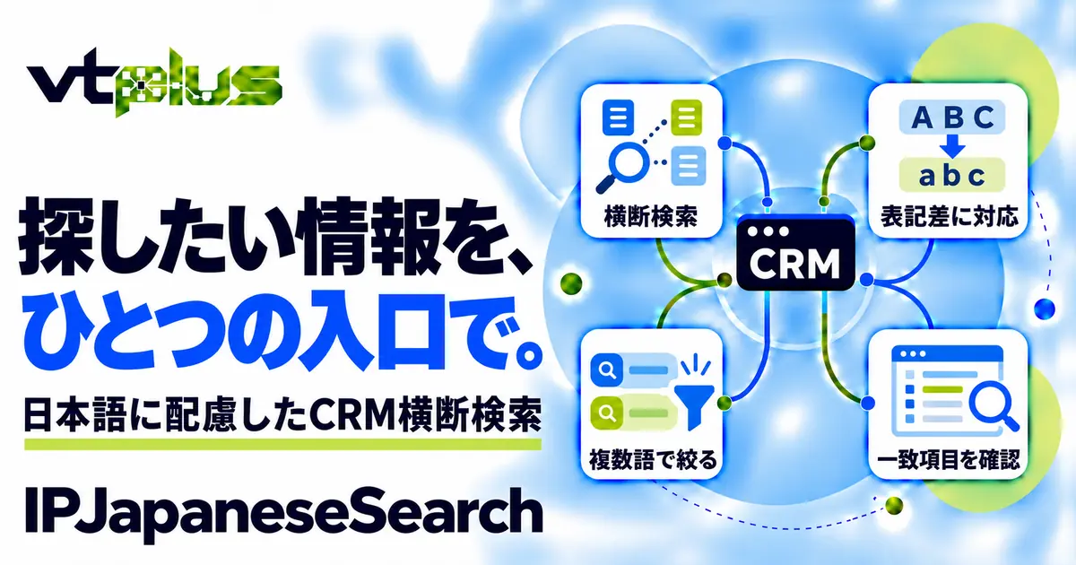 日本語向け横断検索・表記差に対応｜IPJapaneseSearch