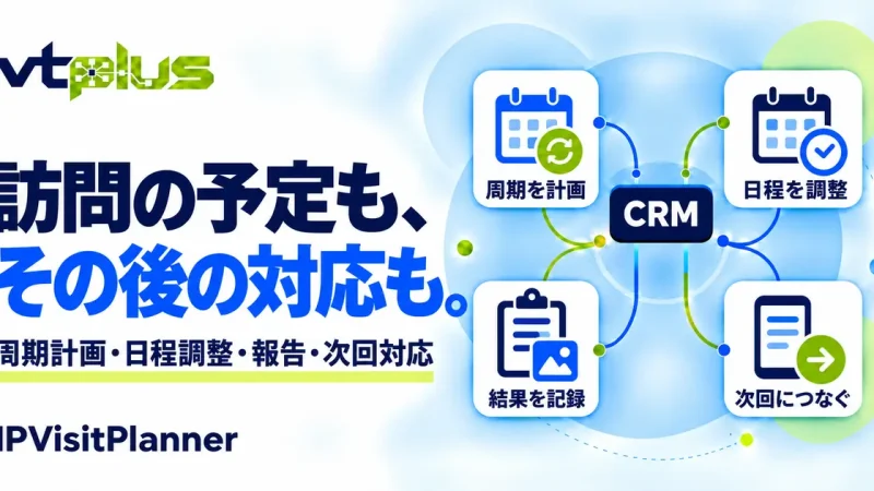 営業訪問・巡回管理｜IPVisitPlanner