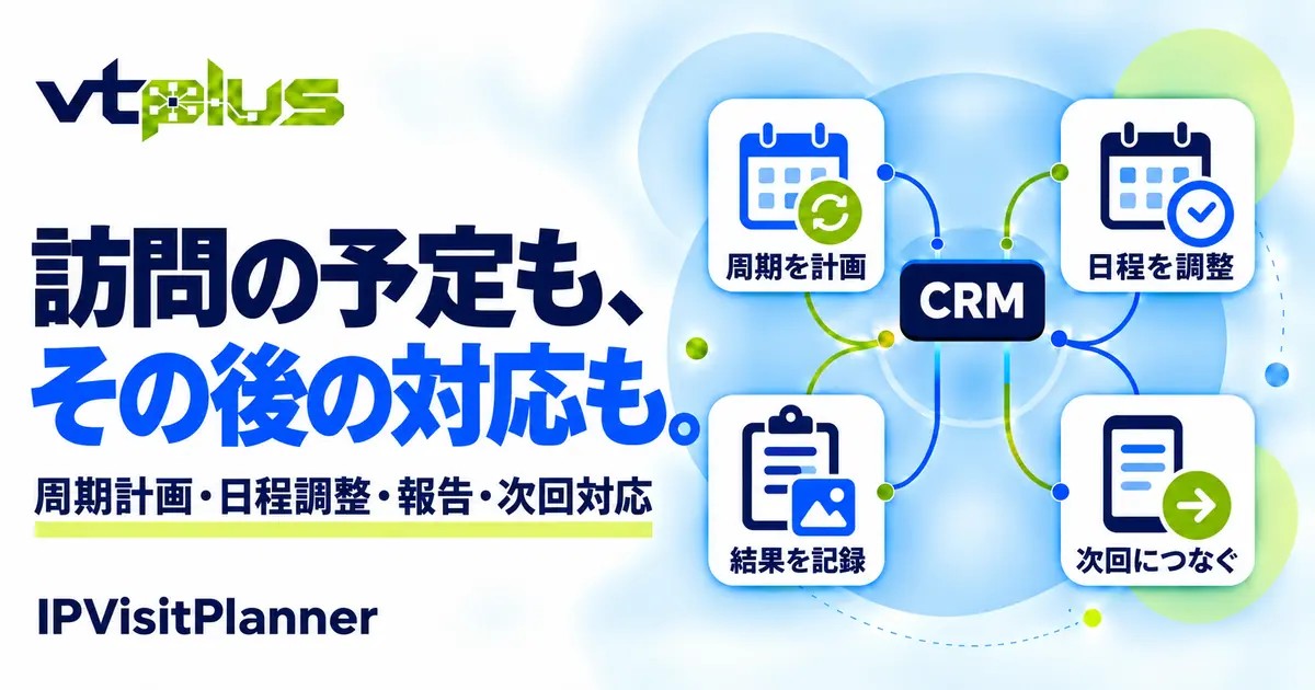 営業訪問・巡回管理｜IPVisitPlanner