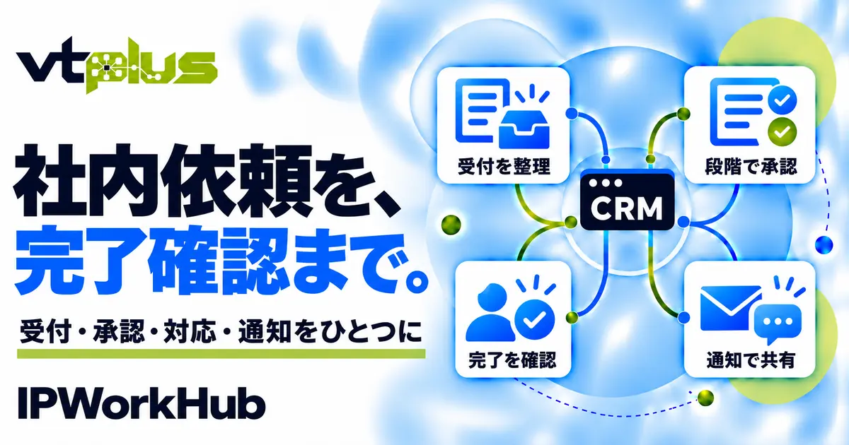 社内依頼・承認・業務受付｜IPWorkHub